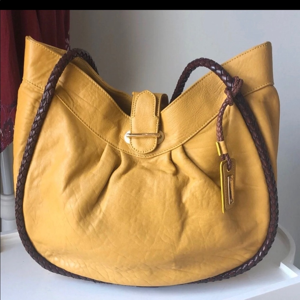 Italian leather bag, never been used